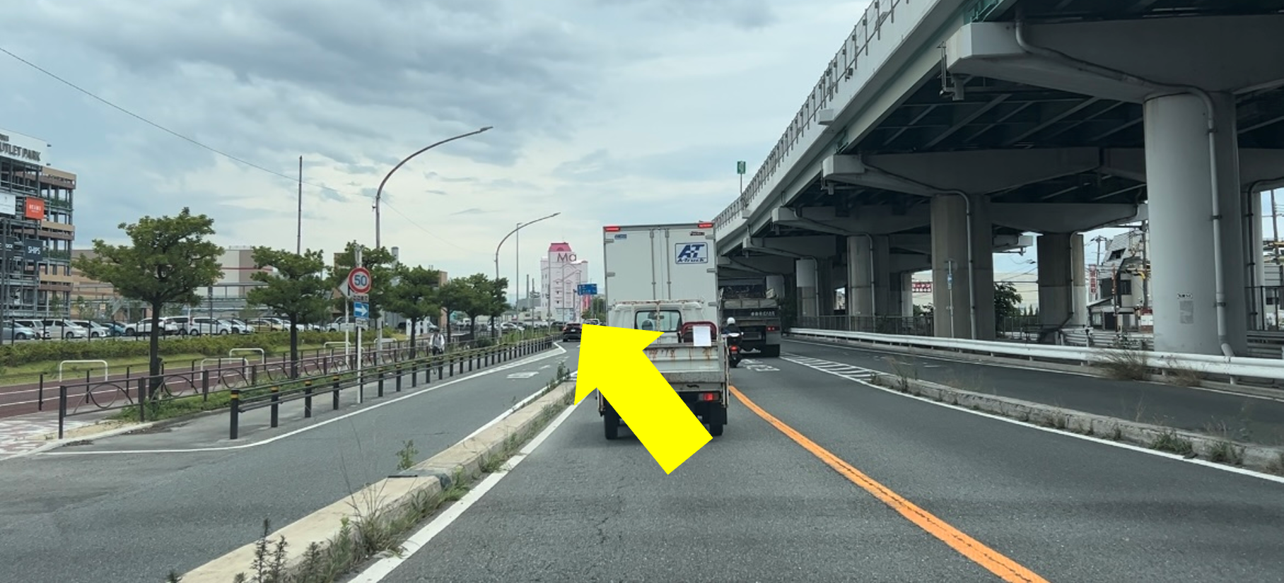 茨木市・摂津市方面から
