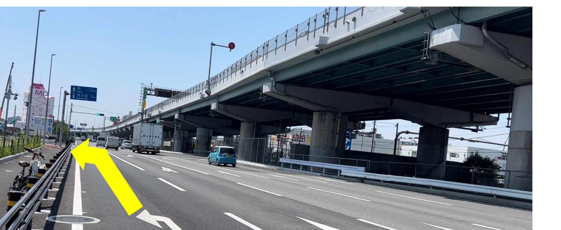 茨木市・摂津市方面から