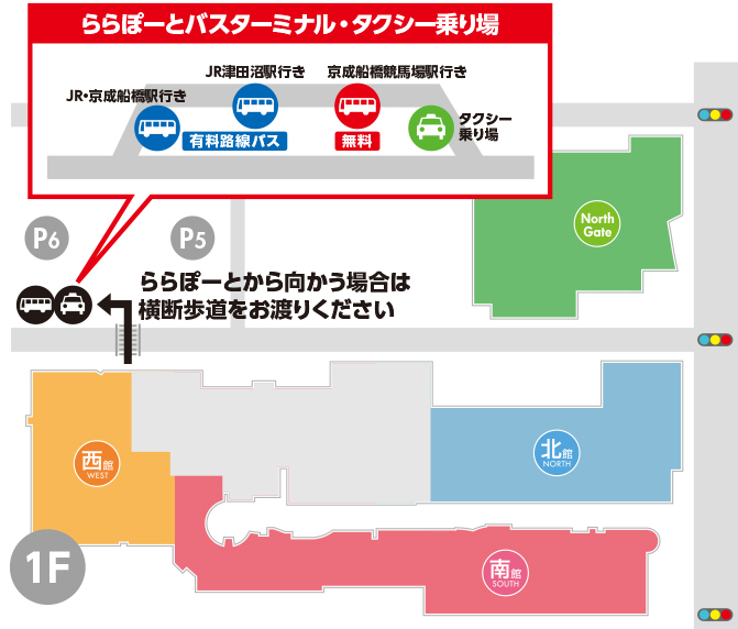 ららぽーとバス停