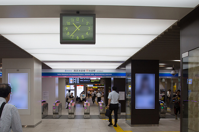 西武鐵道池袋站檢票口（B1F）