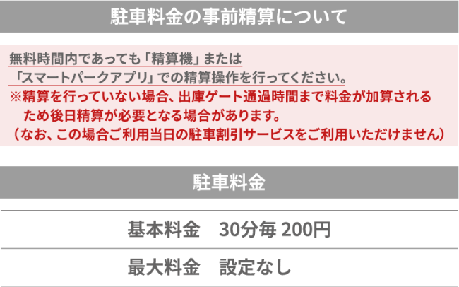 駐車料金