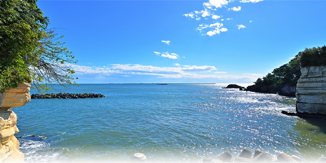 日本三景のひとつ松島湾を望めるエリア