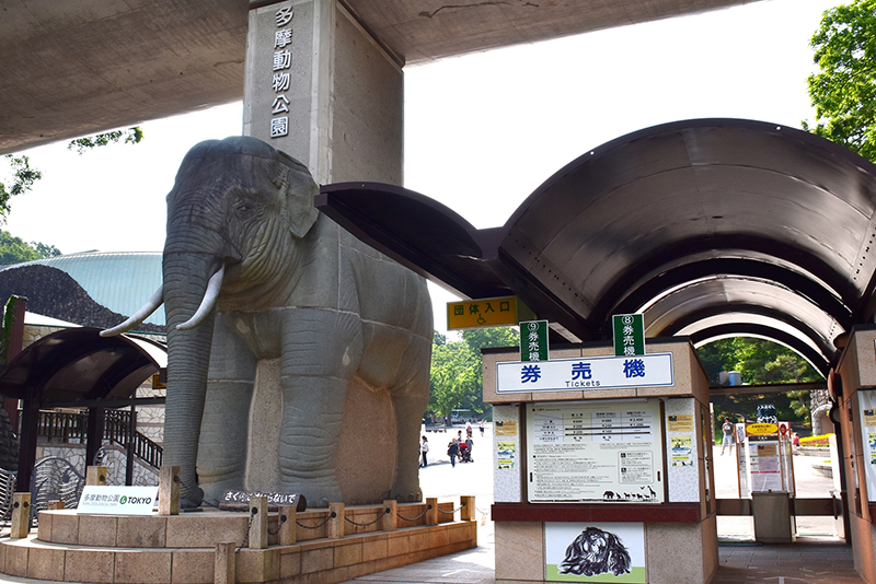 多摩動物公園 入場口