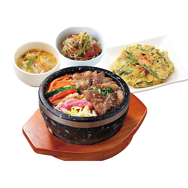 カルビ石焼ビビンバセット