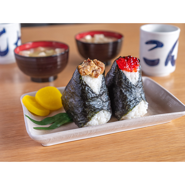 お味噌汁+お新香セット