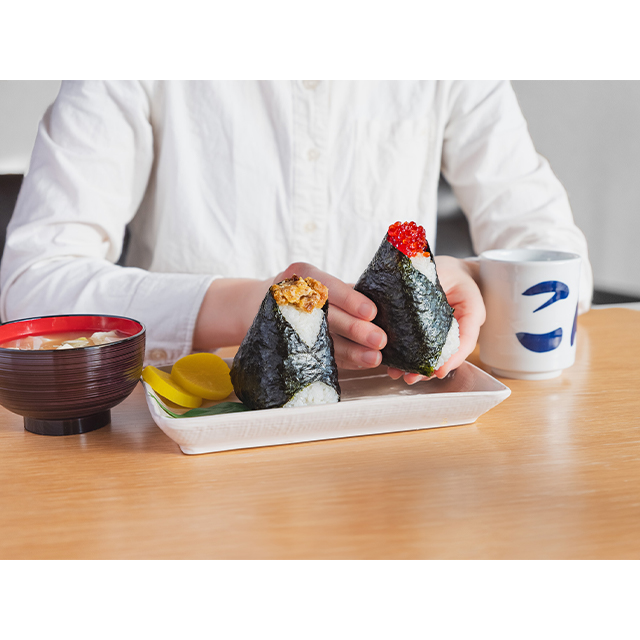 お味噌汁+お新香セット