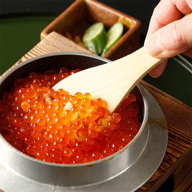 北海道産 いくら釜飯 お米は「ななつぼし」を使用