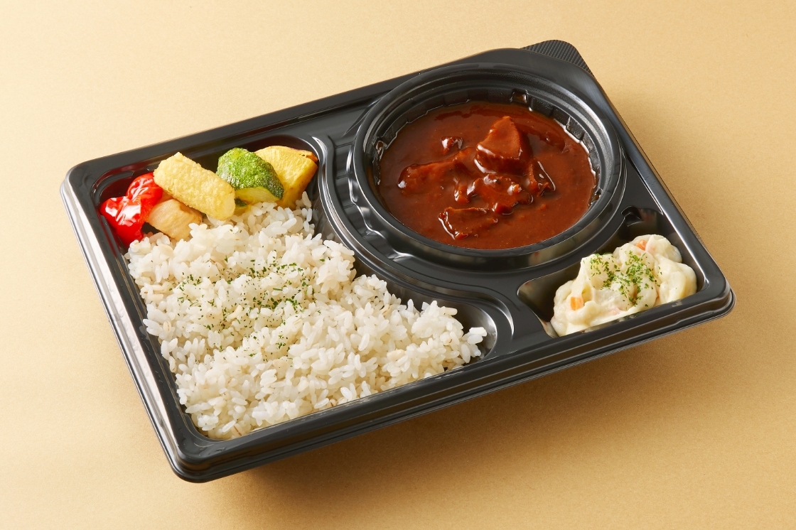 쇠고기 스튜 도시락