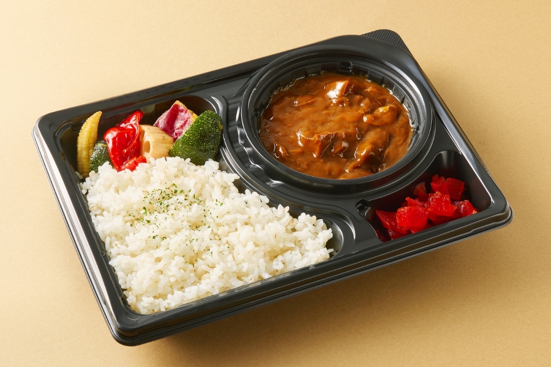 쇠고기 카레 도시락